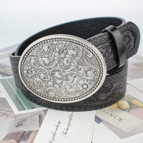 Vintage buckle belt wide - vintage,