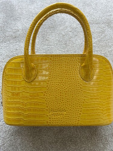 Yellow osprey leather - , bag