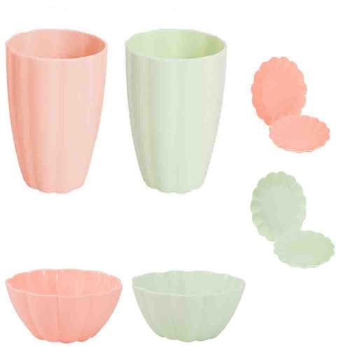 New floral edged plastic - new,