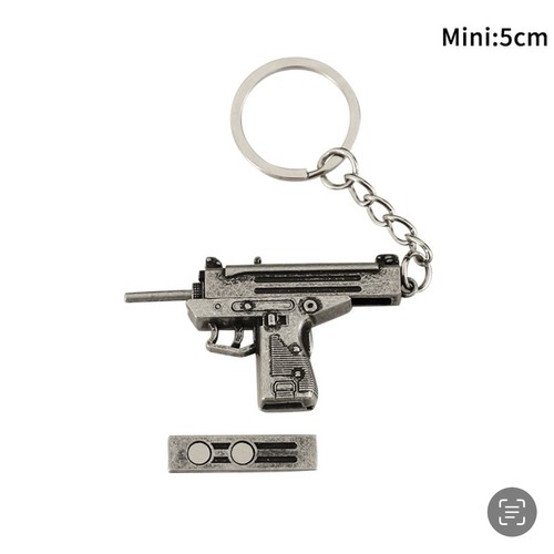 Miniature gun pistol - gun, keychain