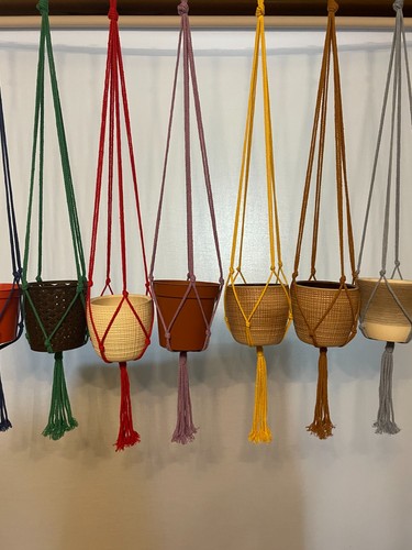Creative macrame plant hanger - creative,