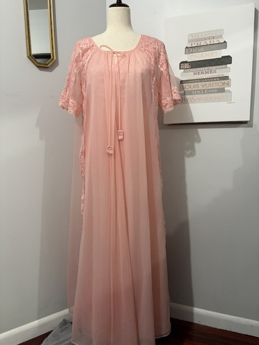 Vintage shadowline pink lace - shadowline,