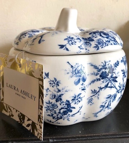 Laura ashley white - ashley, pumpkin