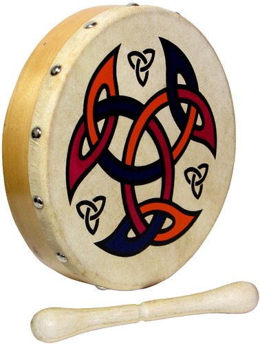 Glenluce mini bodhran with - glenluce,