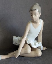 Lladro Nao Pensive Ballerina -