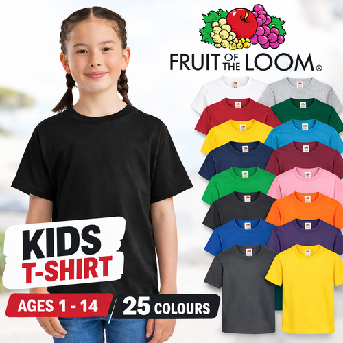 Kids plain shirt - plain, boys