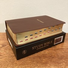 Reformation Heritage KJV Study Bible | Brown Full-grain Leather