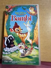 Bambi Walt Disney Classics VHS