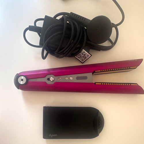 Dyson hair straightener pink - dyson,