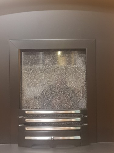Replacement gas fire black - replacement,