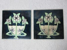 Pair of Matching Majolica