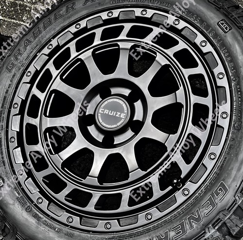Black swamper alloy wheels - black,