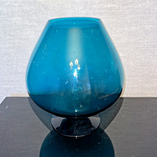 Vintage Mid Century Teal Blue
