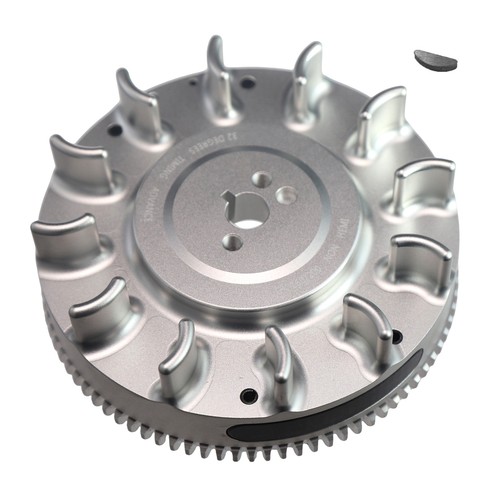 Silver electric start billet - silver,