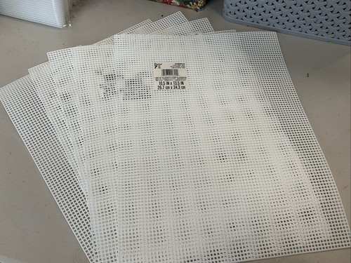 Sheets darice plastic - 5, canvas