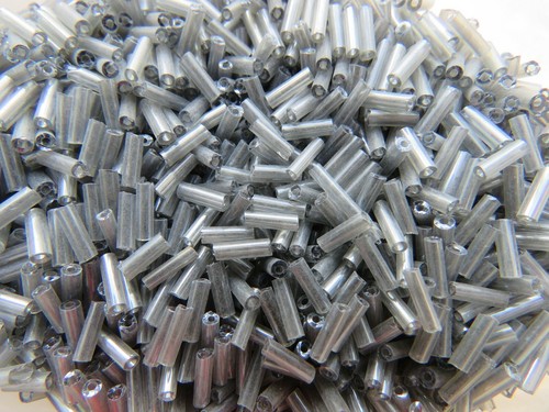 Glass bugle beads 500 1000pcs - bugle,