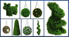 Topiary Balls, Trees, Dogs