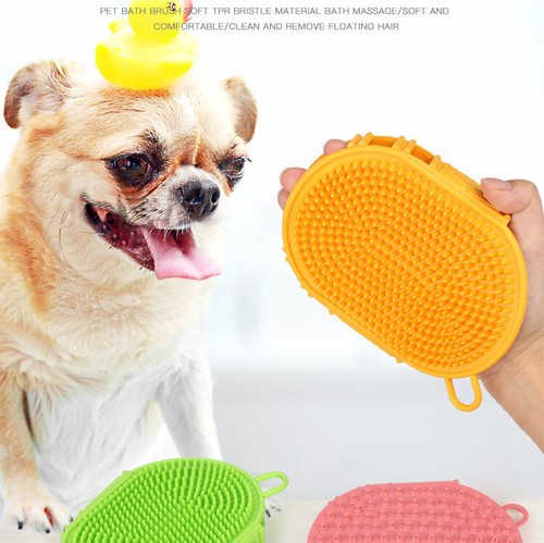 Dog cat bath grooming brush - dog,