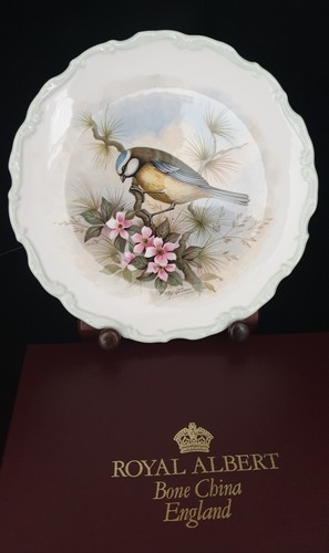 Royal albert boxed plate blue - royal,