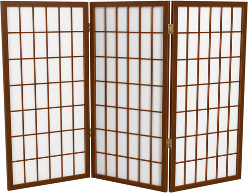 Walnut panel short - 3-panel,