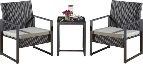 Piece rattan garden - 3-piece,