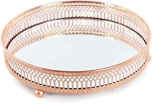 Decorative mirrored tray - decorative, |