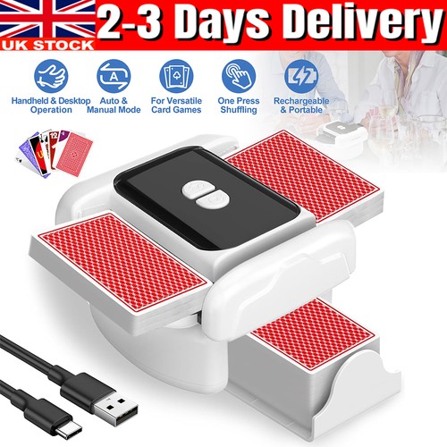 Automatic card shuffler - automatic,