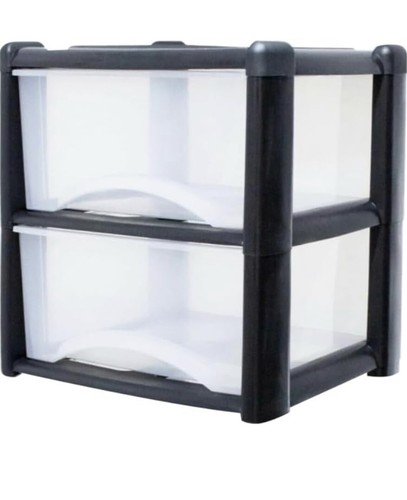 Plastic drawers tower unit - plastic, 2