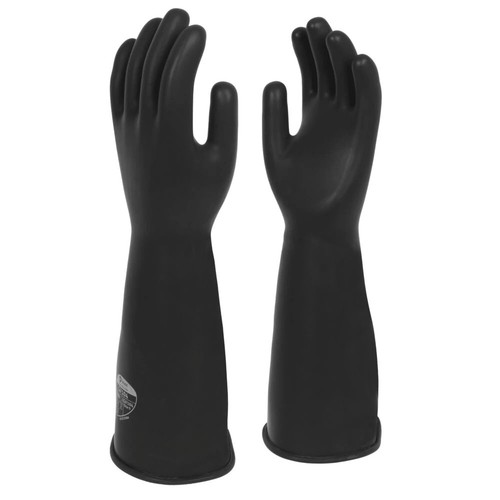 Gauntlet gloves latex rubber - latex,