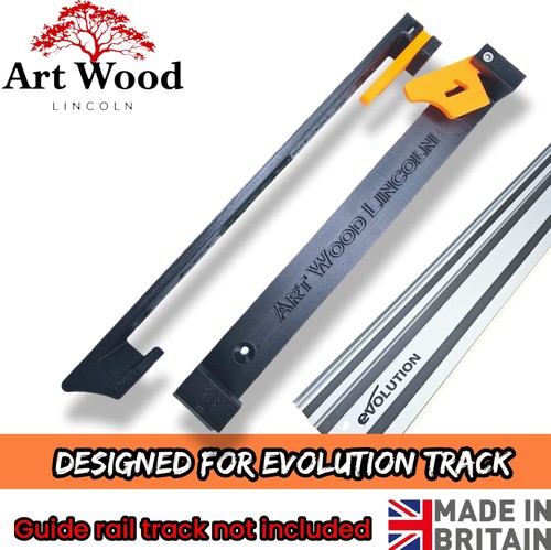 Track saw guide rail holder - saw,