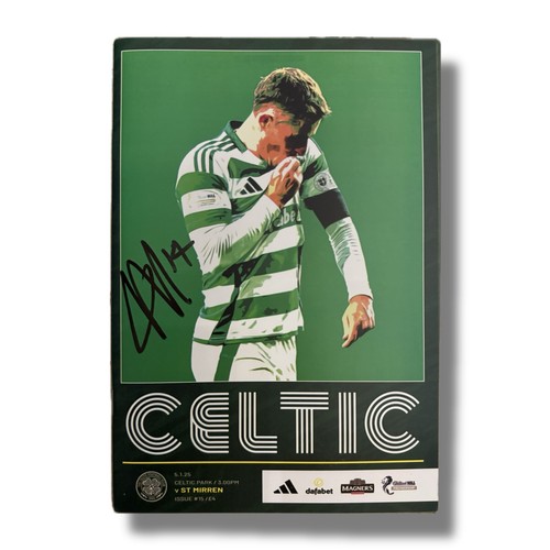 Signed luke mccowan celtic - signed,