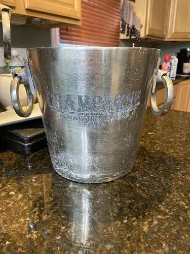 Vtg champagne bucket - champagne,