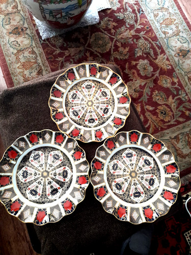 Royal crown derby imari - crown, x