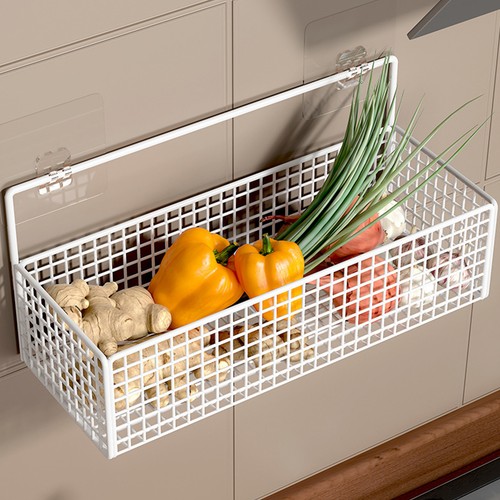 Wire storage basket metal wall - wire,