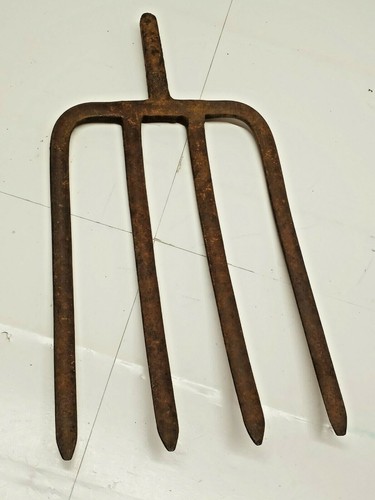 Vintage garden potato fork - garden,