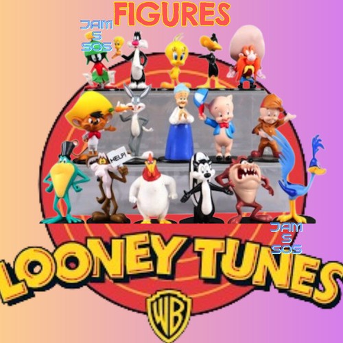 Looney tunes 9cm figures - looney, 7-9cm