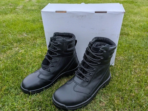 British army black leather - british,