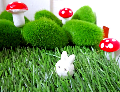 Mini moss toadstools - mini,