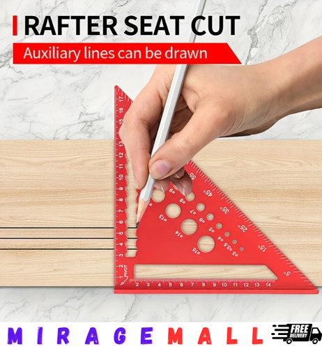 30cm roofing speed square - 12",
