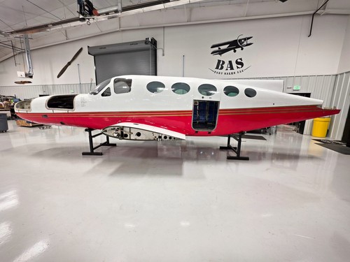 Cessna 421b fuselage with bill - cessna,
