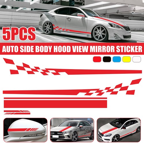 5pcs side body - 5pcs, decal