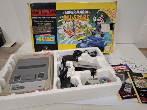 Super nintendo snes mario - nintendo,