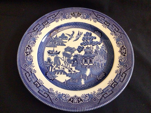 Vintage churchill blue willow - churchill,
