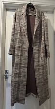 M&S CARDIGAN COAT 14 duster maxi cotton mix wrap CARDICOAT long COLLECTION VGC