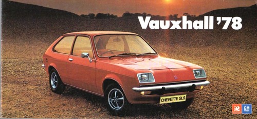 Vauxhall range early 1978 - early,