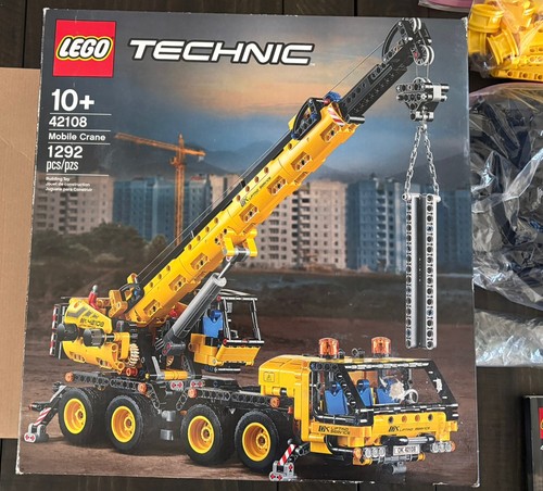Lego technic mobile crane - lego,