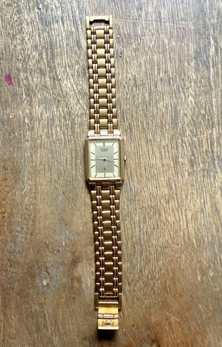 Vintage citizen quartz gold - citizen,