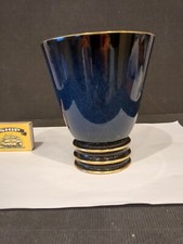 VINTAGE/USABLE CERAMIC BLUE  &