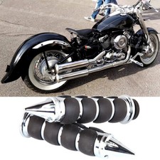 For Yamaha Dragstar XVS250 650 1100 Motorcycle 7/8" Handlebar Chrome Hand Grips