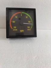 DEIF XL144 RPM Indicator Meter 150-0-150 Marine Tachometer Bridge Display